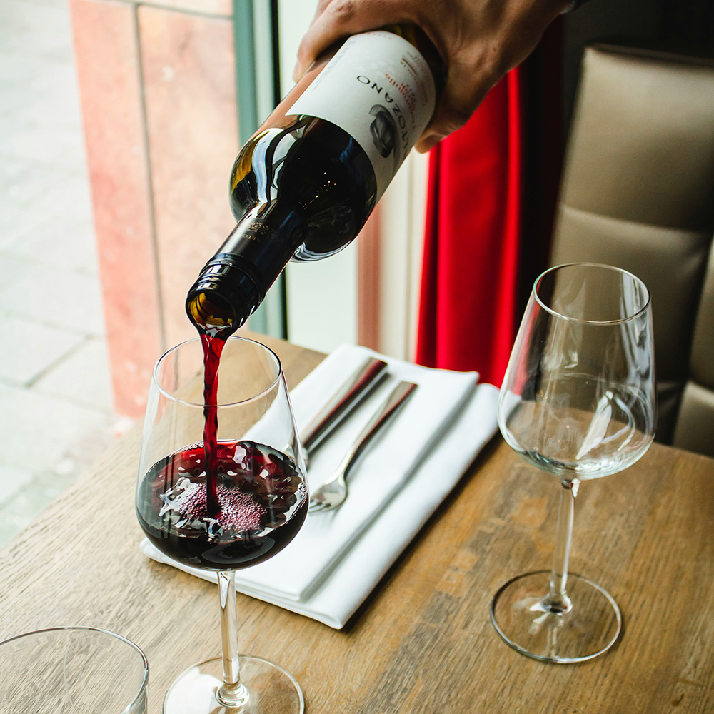 Ristorante Madìa - Particolare vino